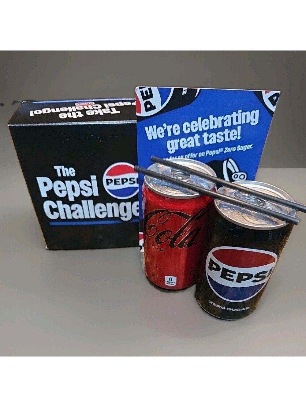 The Pepsi Challenge At-Home Kit NEW 2026 collectible Promotional